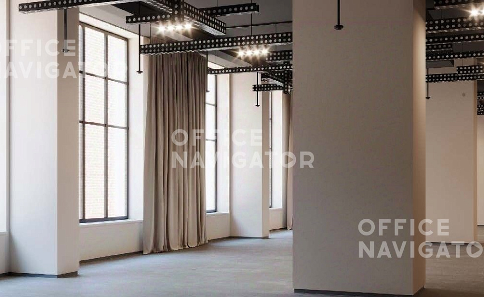 Аренда офиса 520 м², 1 этаж, в бизнес-центре ЖК Баррин Хаус
