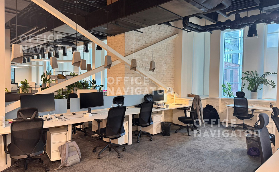 Аренда офиса 1578 м², 5 этаж, в бизнес-центре Большевик Фаза I (стр. 1, 14)
