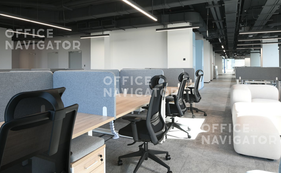 Аренда офиса 596 м², 10 этаж, в бизнес-центре Геолог
