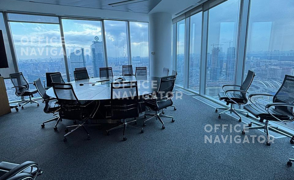 Аренда офиса 2125 м², 36 этаж, в бизнес-центре Башня на Набережной Здание С
