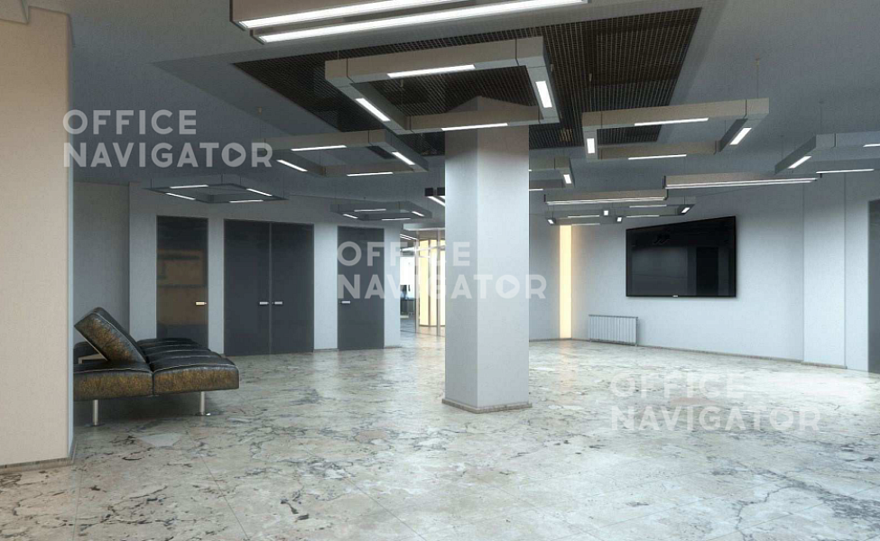 Аренда офиса 1200 м², 2 этаж, в бизнес-центре Баркли Плаза
