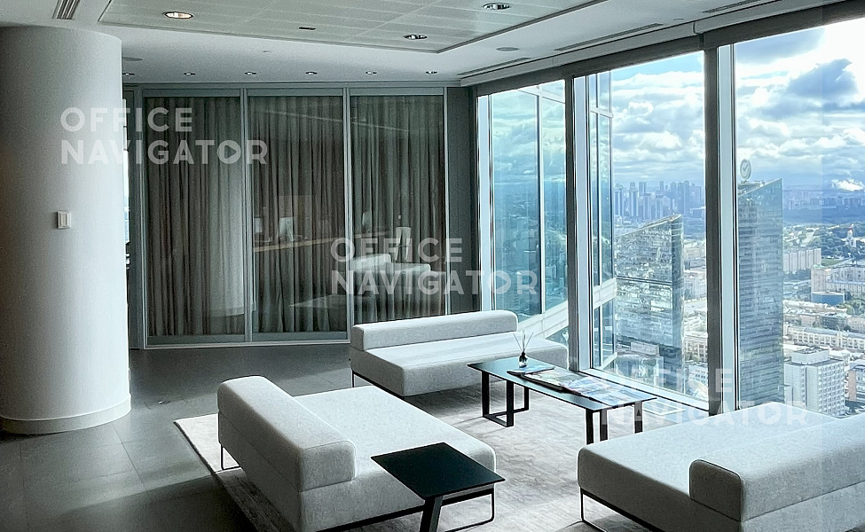 Аренда офиса 1909 м², 48 этаж, в бизнес-центре Башня на Набережной Здание С
