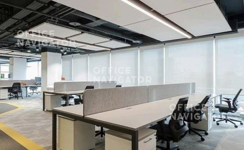 Аренда офиса 1408 м², 4 этаж, в бизнес-центре Poklonka Place
