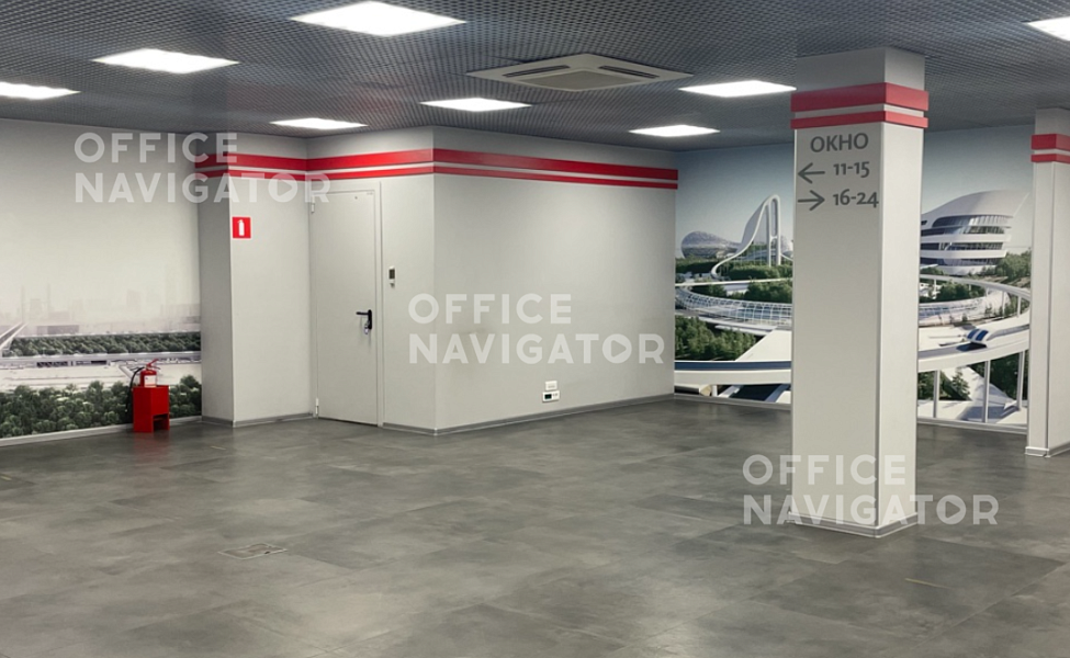 Аренда офиса 853 м², 1 этаж, в бизнес-центре Шаболовка 31, стр. 5
