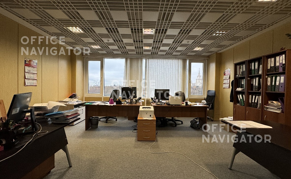 Аренда офиса 256 м², 8 этаж, в бизнес-центре Воробьевский
