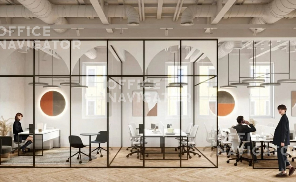 Аренда офиса 2015 м², -1-3 этаж, в бизнес-центре 
