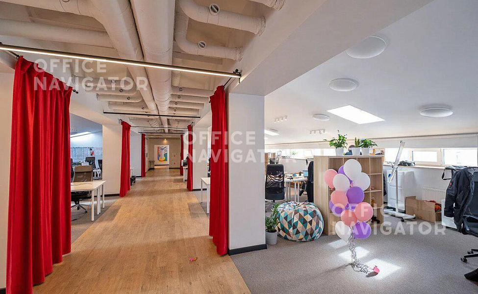 Аренда офиса 416 м², 6 этаж, в бизнес-центре Чапаевский
