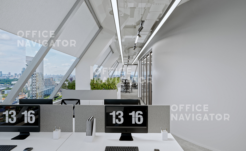 Аренда офиса 1800 м², 11 этаж, в бизнес-центре Северная башня, подъезд 1-2
