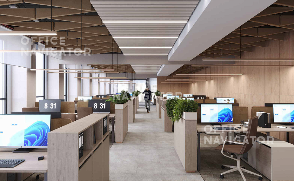 Аренда офиса 3554 м², 19-20 этаж, в бизнес-центре Stone Towers, Tower B
