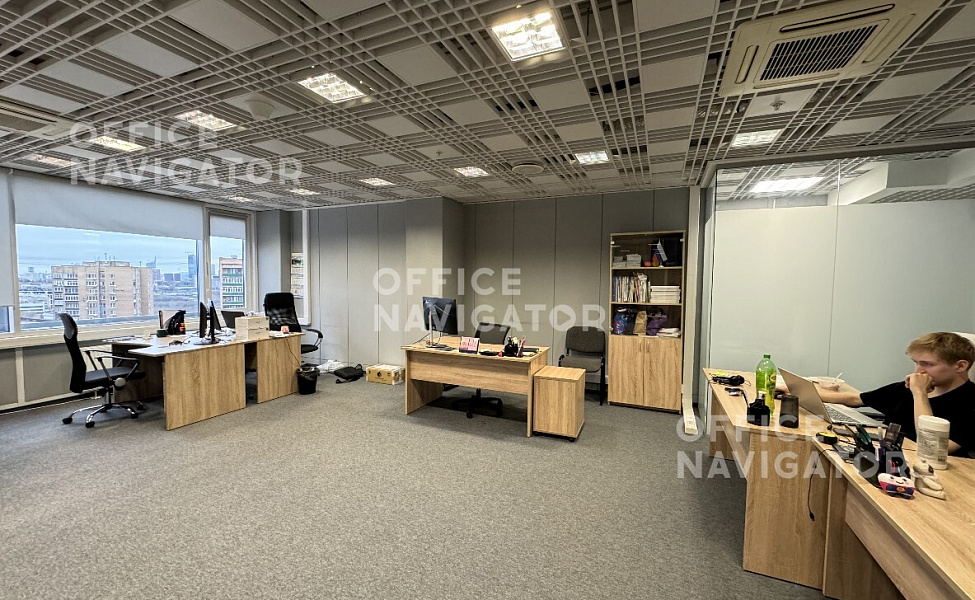 Аренда офиса 254 м², 7 этаж, в бизнес-центре Воробьевский

