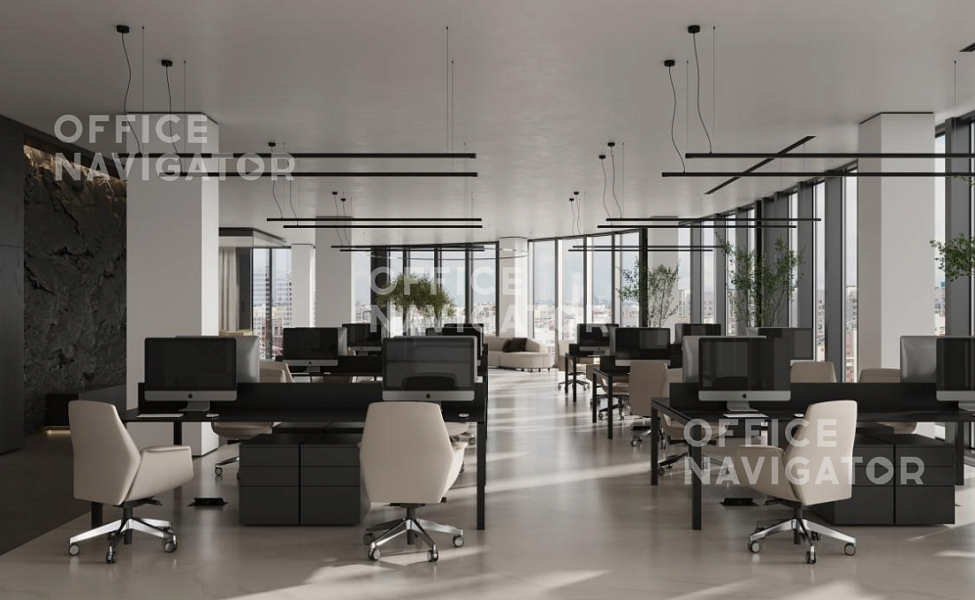 Аренда офиса 6980 м², 19-23 этаж, в бизнес-центре Stone Ходынка 2
