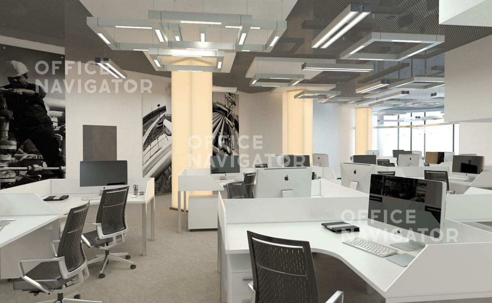 Аренда офиса 1200 м², 2 этаж, в бизнес-центре Баркли Плаза
