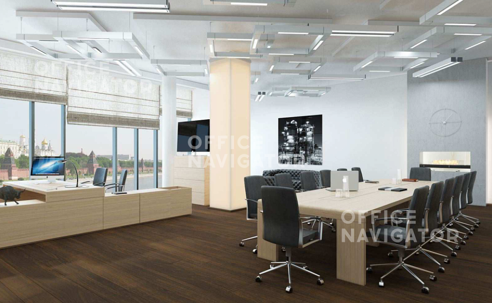 Аренда офиса 1200 м², 2 этаж, в бизнес-центре Баркли Плаза

