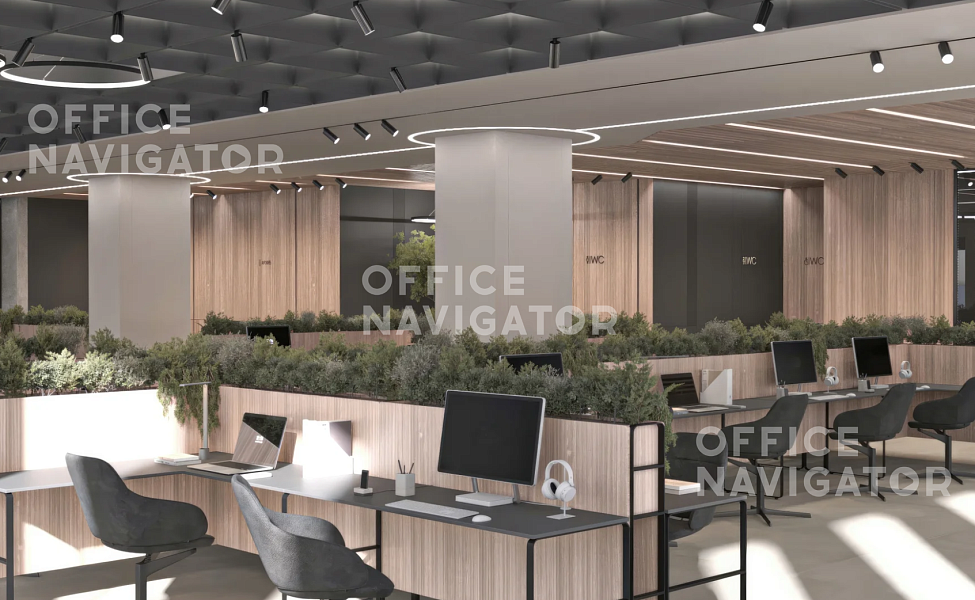 Аренда офиса 806 м², 7 этаж, в бизнес-центре ЗИЛ Технопарк, комплекс А
