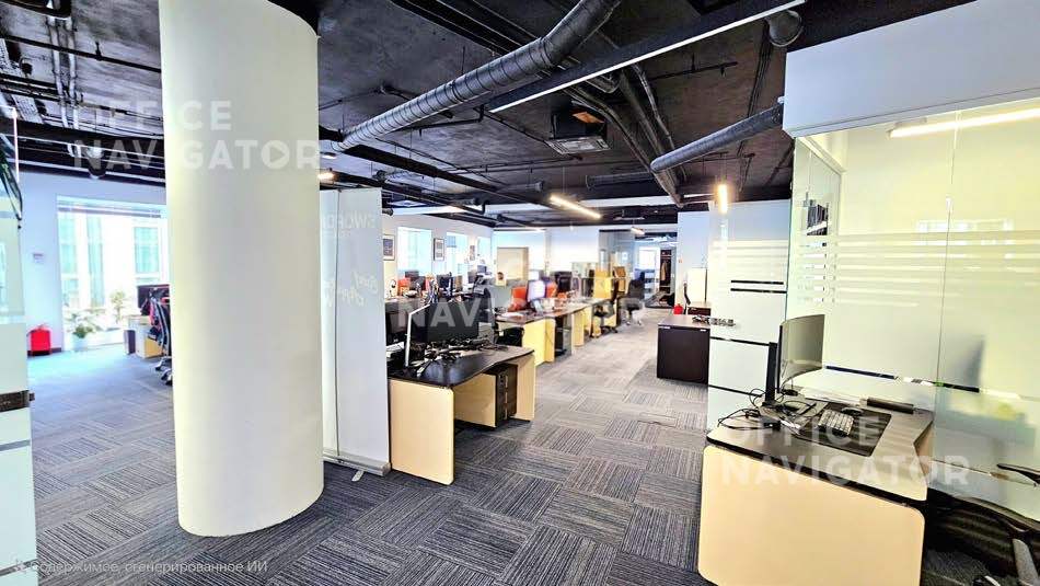 Аренда офиса 196 м², 11 этаж, в бизнес-центре Фили Град Фаза II
