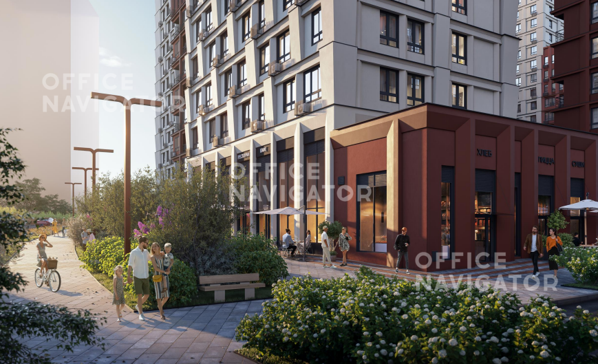 Аренда офиса 6712 м², 1 этаж, в бизнес-центре ЖК Деснаречье, 7
