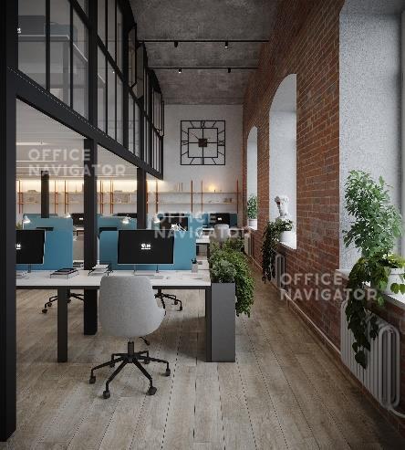 Аренда офиса 1446 м², 2 этаж, в бизнес-центре Рябовская Мануфактура (стр. 1-6, 8, 10)
