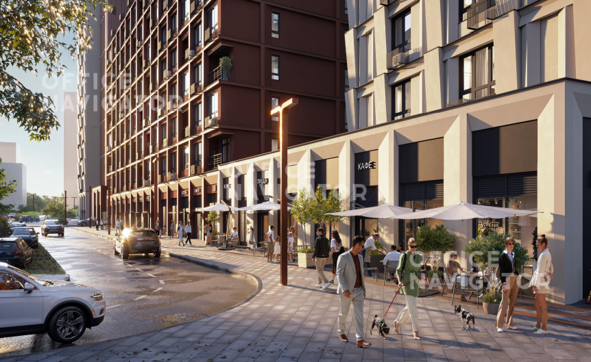Аренда офиса 6712 м², 1 этаж, в бизнес-центре ЖК Деснаречье, 7
